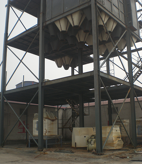 承建安徽省新虹饲料畜秦饲料生产线