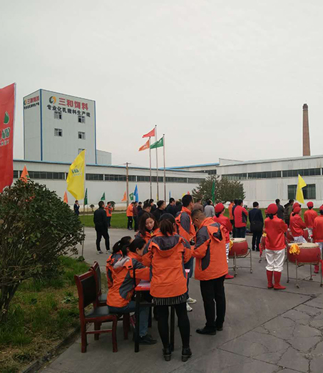 承建河南省洛阳市三和饲料生产线